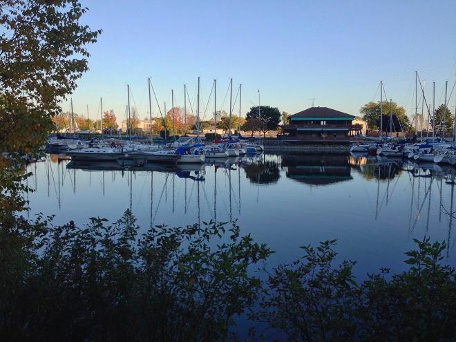 Looking south - Highland Yacht Club. © Canadian Yachting Magazine http://www.cymagazine.ca